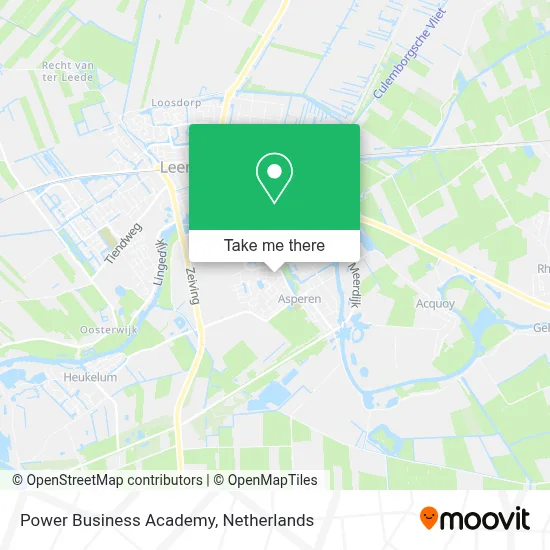 Power Business Academy map