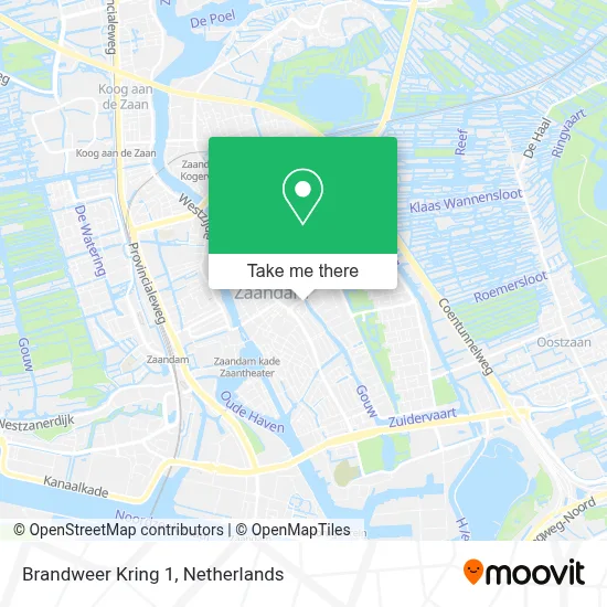 Brandweer Kring 1 map