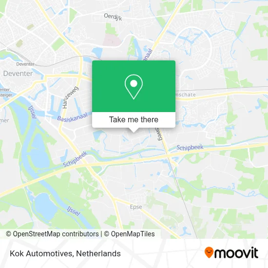 Kok Automotives map