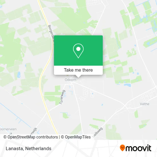 Lanasta map