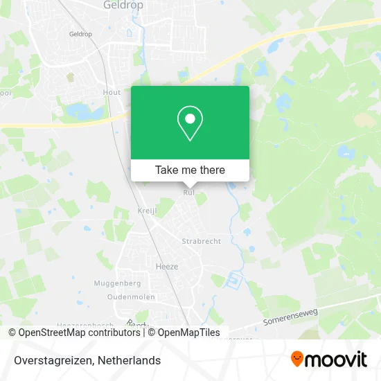 Overstagreizen map