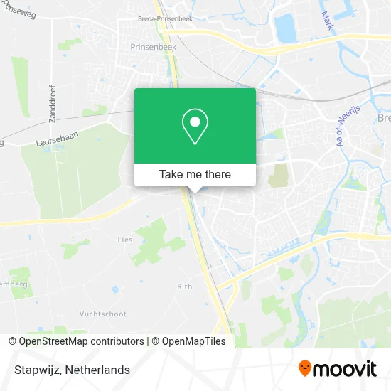 Stapwijz map