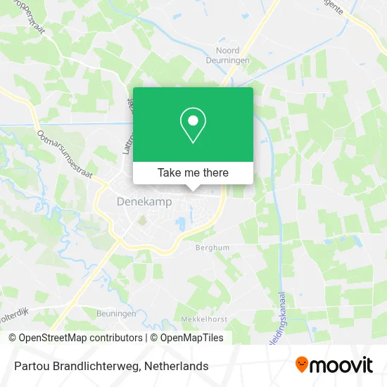 Partou Brandlichterweg map
