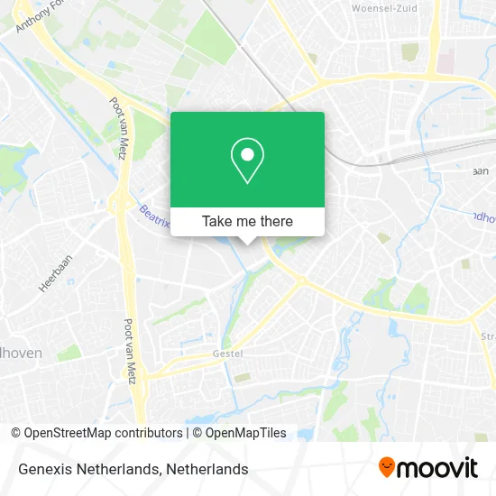 Genexis Netherlands map