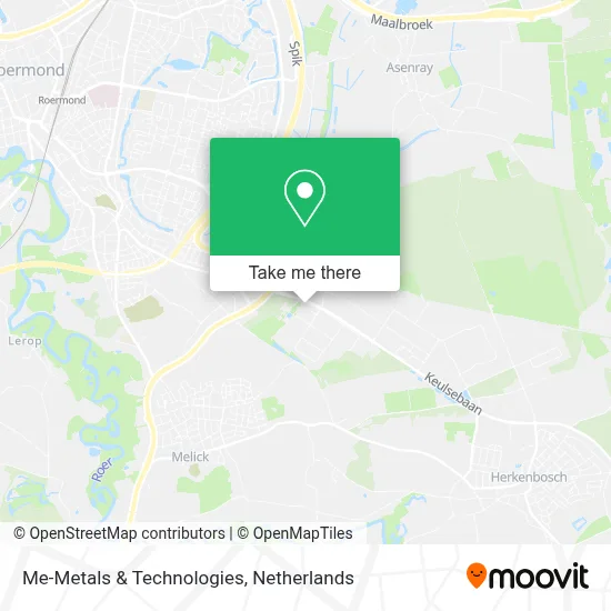 Me-Metals & Technologies map