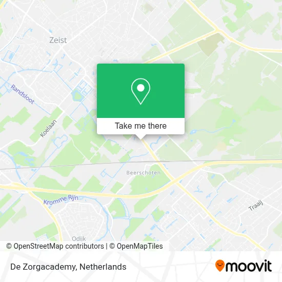 De Zorgacademy map