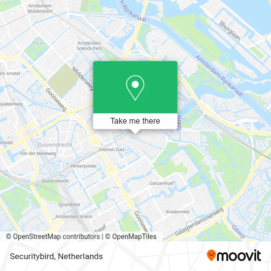 Securitybird map