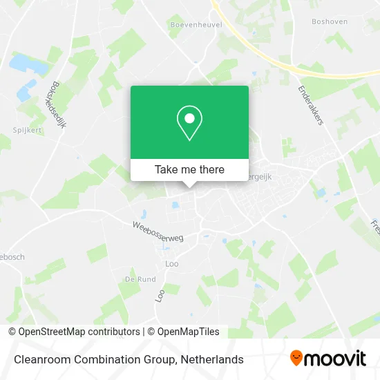 Cleanroom Combination Group Karte