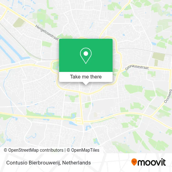 Contusio Bierbrouwerij Karte