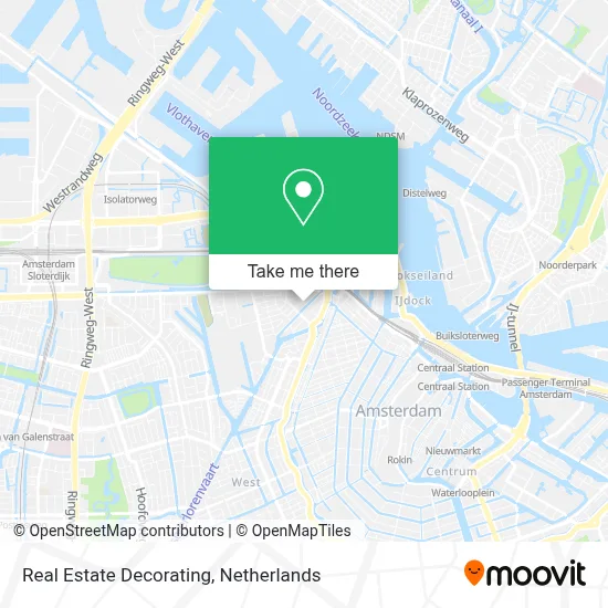 Real Estate Decorating map