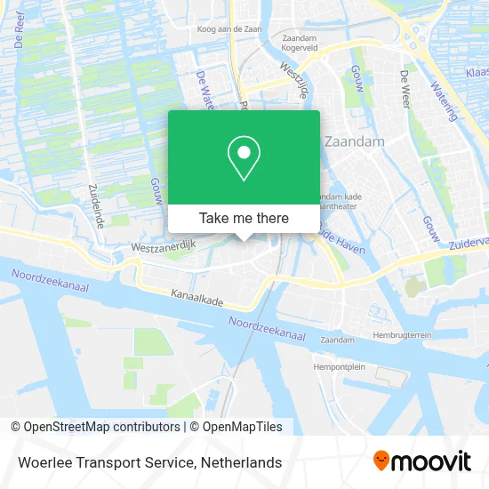 Woerlee Transport Service map