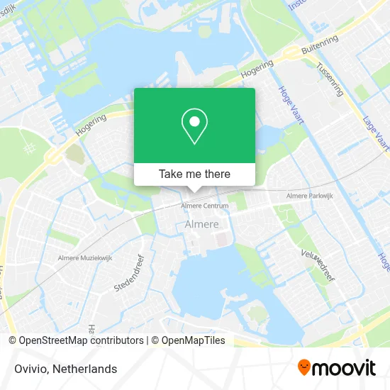 Ovivio map