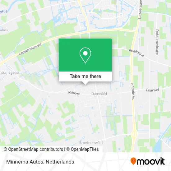 Minnema Autos map