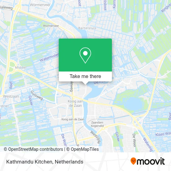 Kathmandu Kitchen map