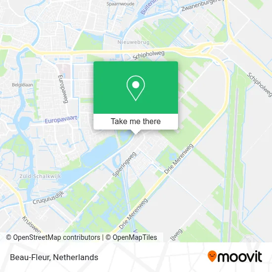 Beau-Fleur map