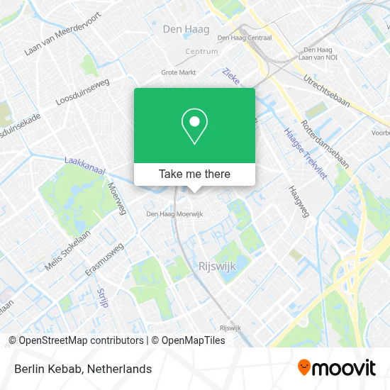 Berlin Kebab map