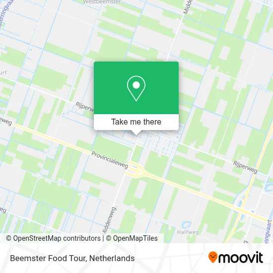 Beemster Food Tour map