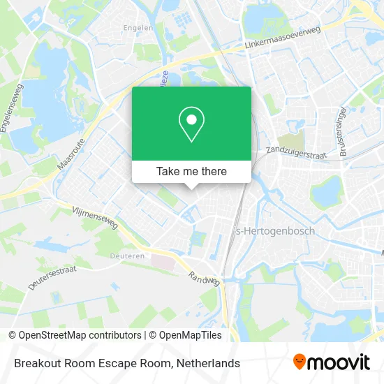 Breakout Room Escape Room Karte