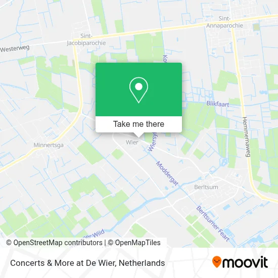 Concerts & More at De Wier Karte