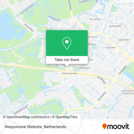 Responsive Website map