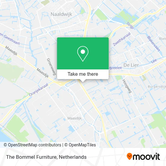 The Bommel Furniture map