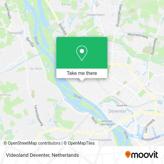 Videoland Deventer map