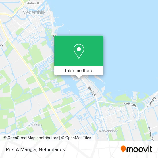 Pret A Manger map