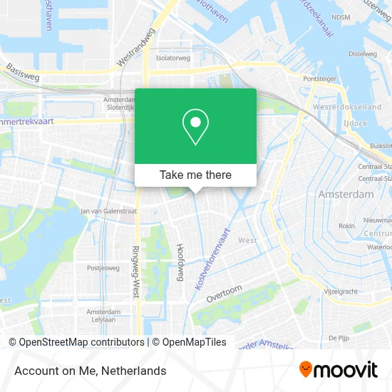 Account on Me map