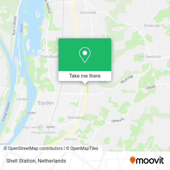 Shell Station Karte