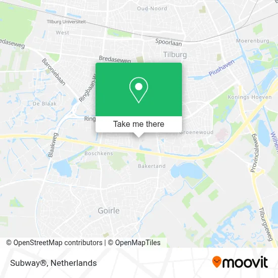 Subway® map