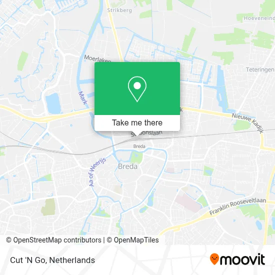Cut 'N Go map