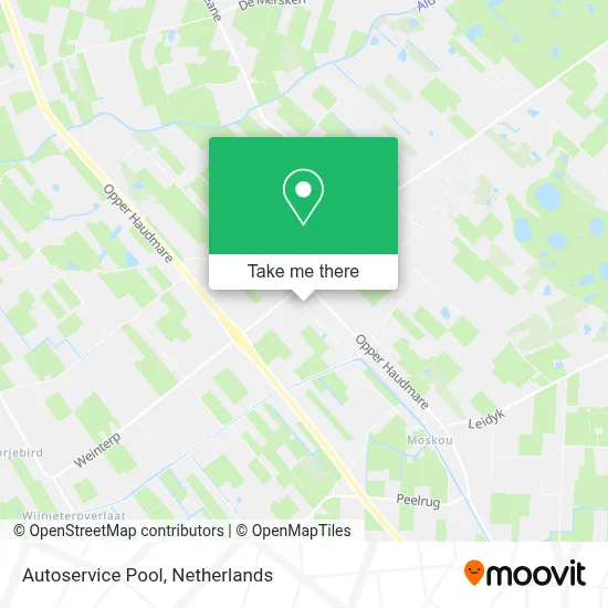 Autoservice Pool Karte