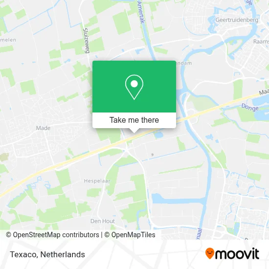 Texaco map