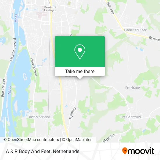A & R Body And Feet map