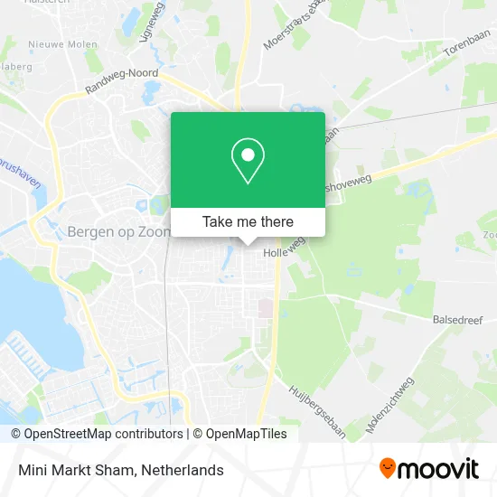 Mini Markt Sham map