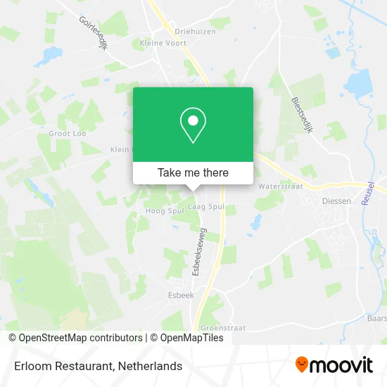Erloom Restaurant map