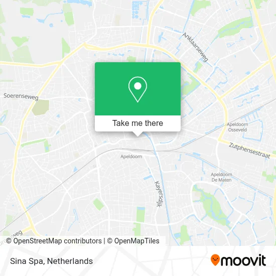 Sina Spa map