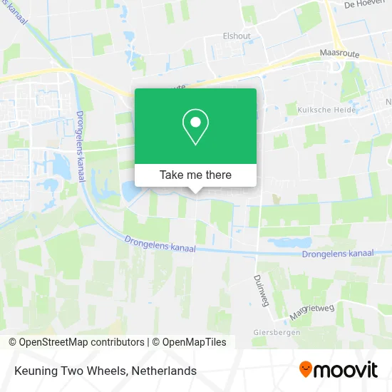 Keuning Two Wheels map