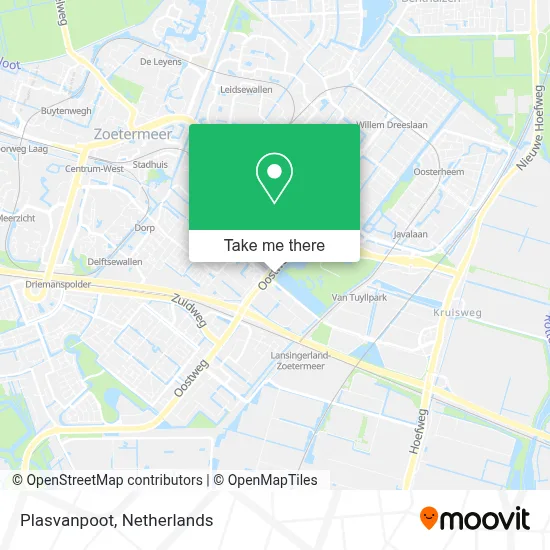 Plasvanpoot map