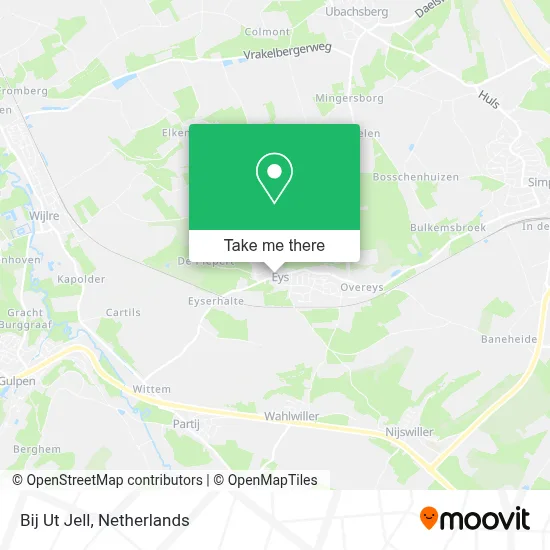 Bij Ut Jell map