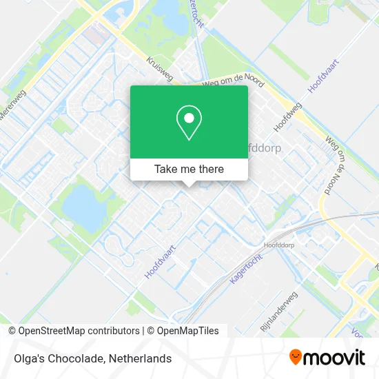 Olga's Chocolade map