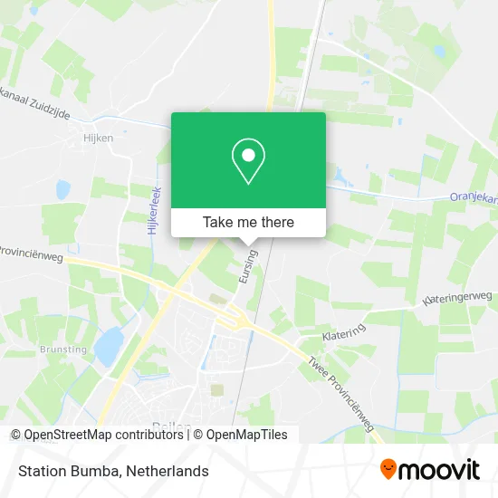 Station Bumba map