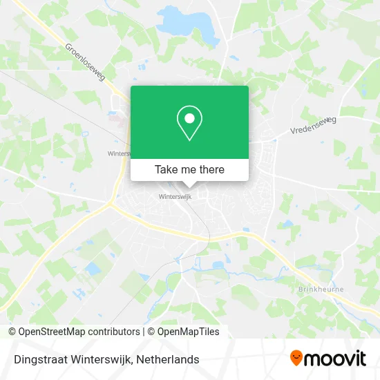 Dingstraat Winterswijk map
