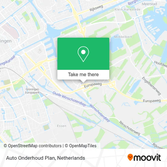 Auto Onderhoud Plan map