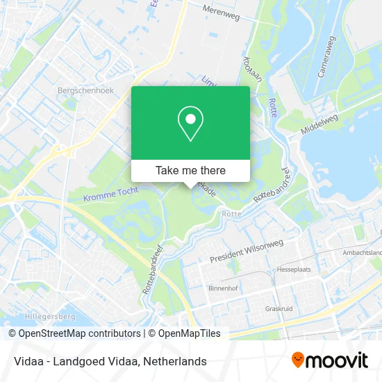Vidaa - Landgoed Vidaa map