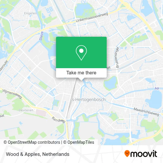 Wood & Apples map
