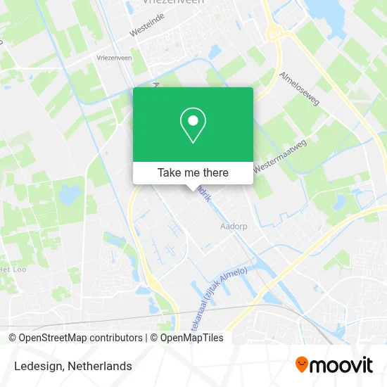Ledesign map