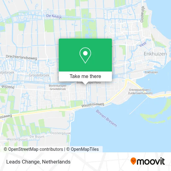 Leads Change map