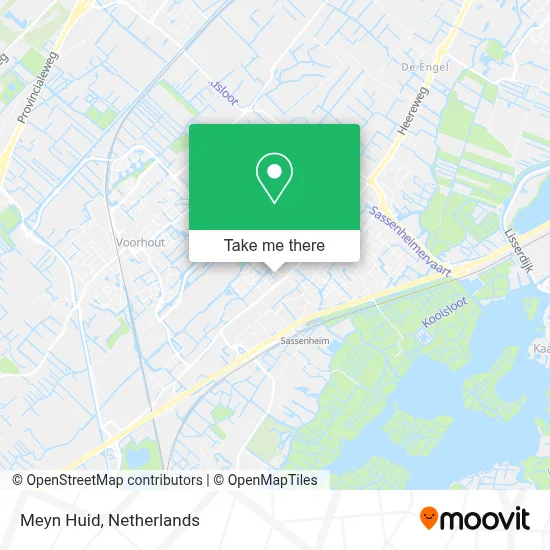 Meyn Huid map