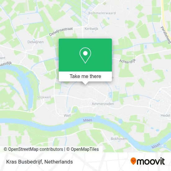 Kras Busbedrijf map